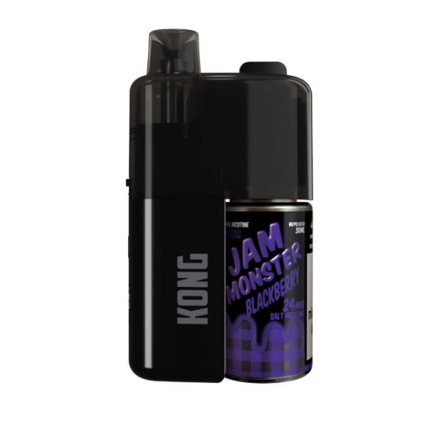 Best Deal Kong by Zilla x Jam Monster Salt 30ml- 30K Puff Disposable - Blackberry
