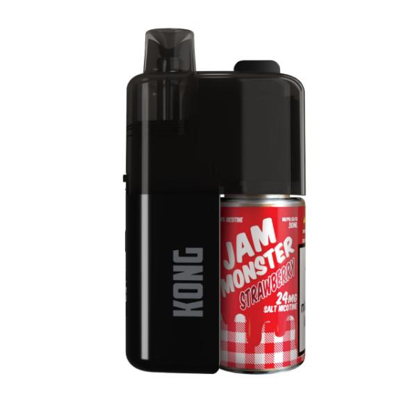 Best Deal Kong by Zilla x Jam Monster Salt 30ml- 30K Puff Disposable - Strawberyy