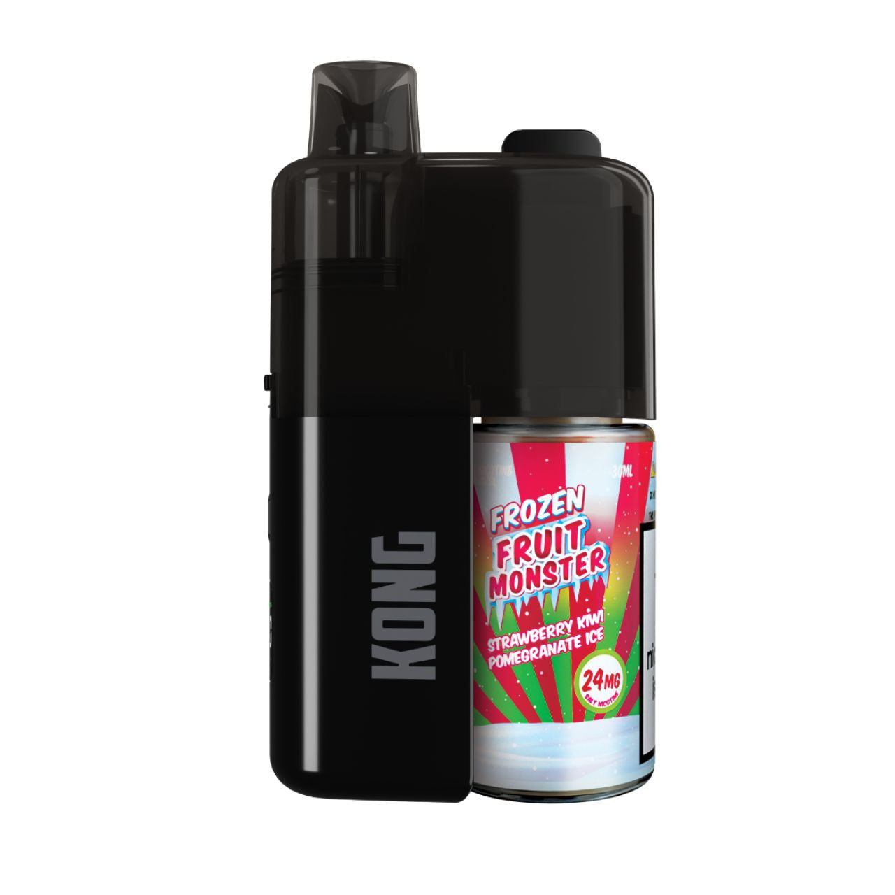 Best Deals - Kong by Zilla x Frozen Fruit Monster Salt 30mL 30,000 Puff Disposable - Strawberry Kiwi Pomegranate Ice
