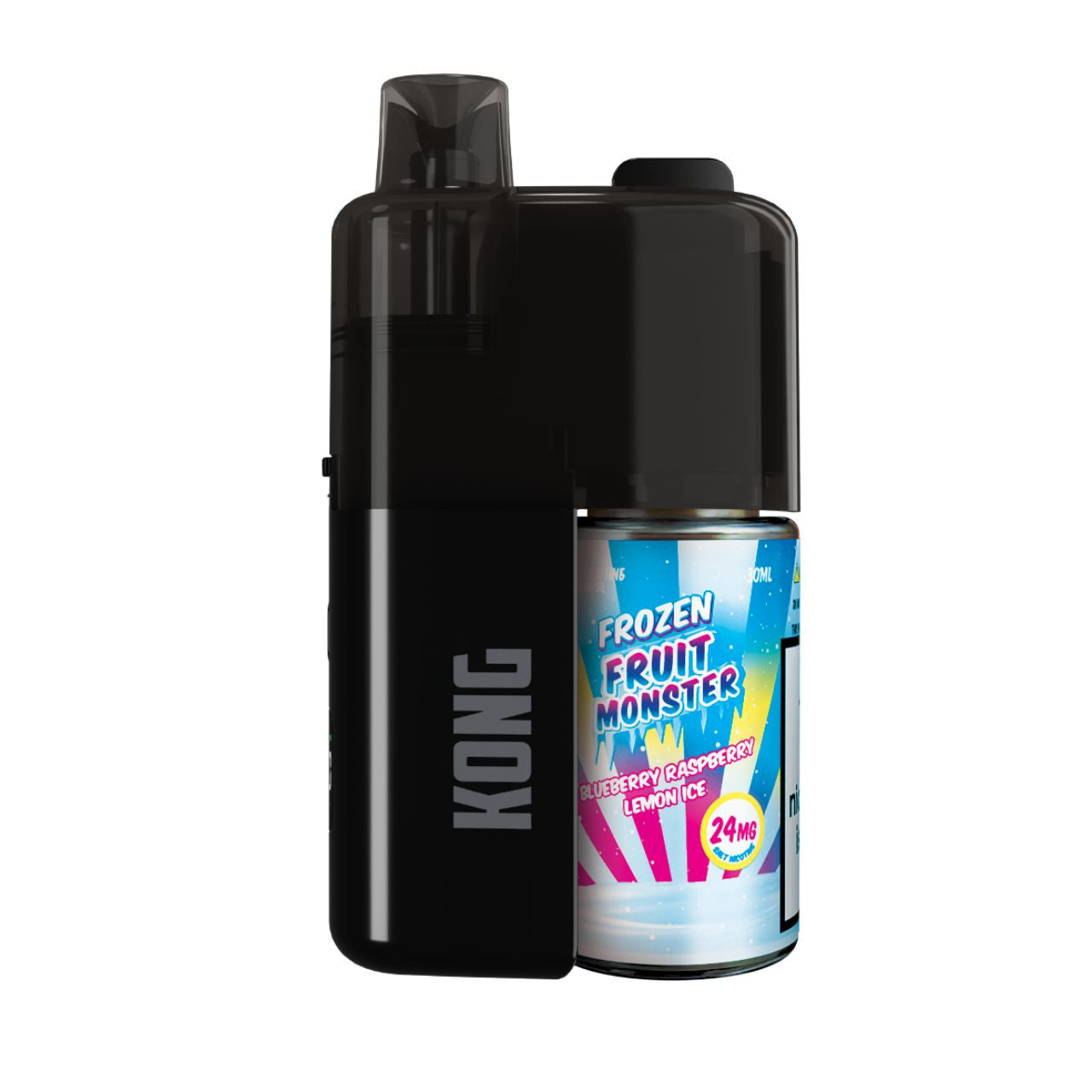 Best Deals - Kong by Zilla x Frozen Fruit Monster Salt 30mL 30,000 Puff Disposable - Blueberry Raspberry Lemon Ice