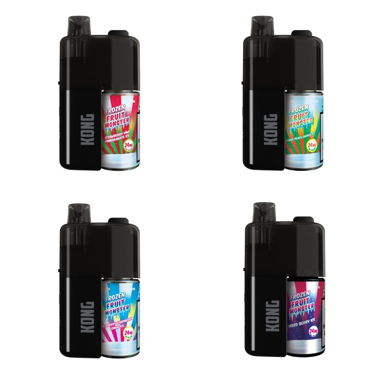 Best Deals - Kong by Zilla x Frozen Fruit Monster Salt 30mL 30,000 Puff Disposable