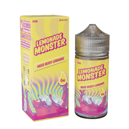 Best Deal Lemonade Monster 100mL Vape Juice - Mixed Berry Lemonade