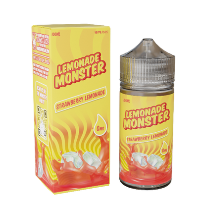 Best Deal Lemonade Monster 100mL Vape Juice - Strawberry Lemonade