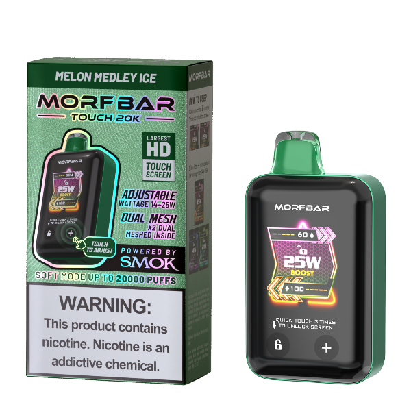 Best Deal SMOK Morf Bar Touch 20000 Puffs Disposable Vape 18mL - Melon Medley Ice