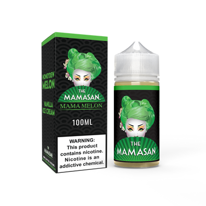 The Mamasan 100mL Vape Juice Best Flavor Mama Melon