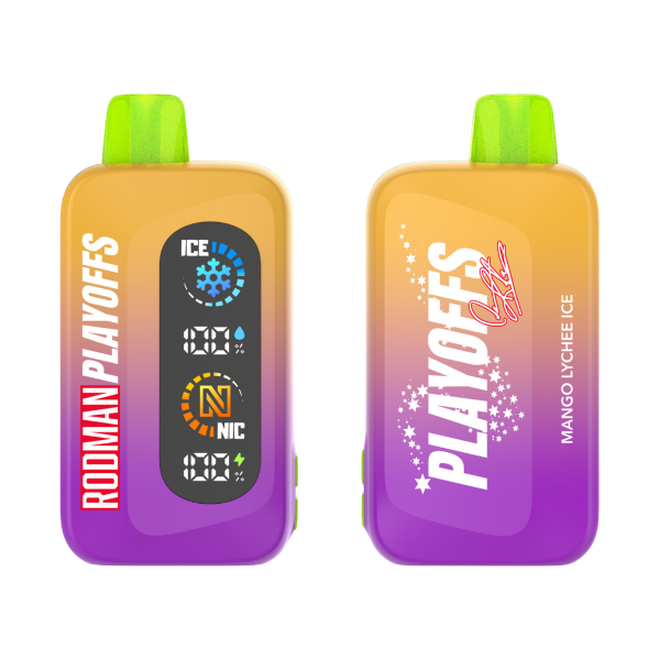 Best Deal RODMAN Playoffs 50K Puffs Disposable Vape - Mango Lychee Ice