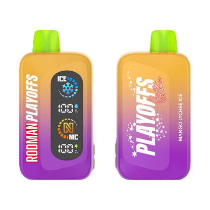 Best Deal RODMAN Playoffs 50K Puffs Disposable Vape - Mango Lychee Ice