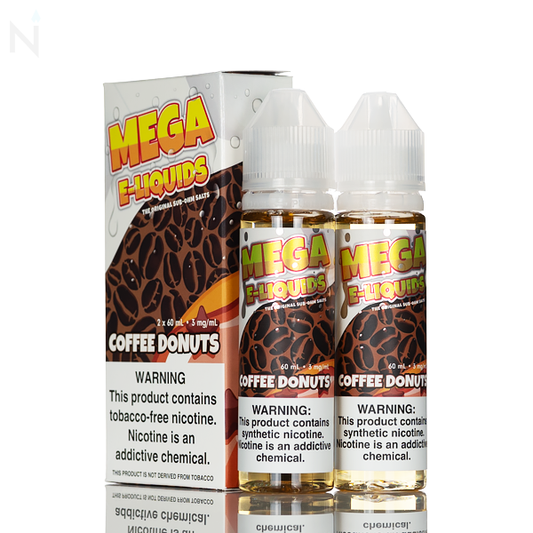 Mega E-Liquid - Coffee Donuts - 120mL