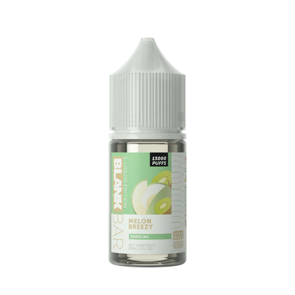 Best Deal Blank Bar 15000 Puff Vape Juice Salt Series 30mL - Melon Breezy