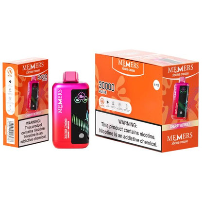 Best Deal Memers Xsorb C30,000 Puff Disposable - Cherry Berries