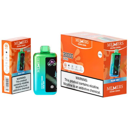 Best Deal Memers Xsorb C30,000 Puff Disposable - Miami MInt