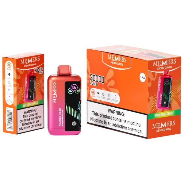 Best Deal Memers Xsorb C30,000 Puff Disposable - Watermelon Ice