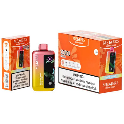 Best Deal Memers Xsorb C30,000 Puff Disposable - White Gummy
