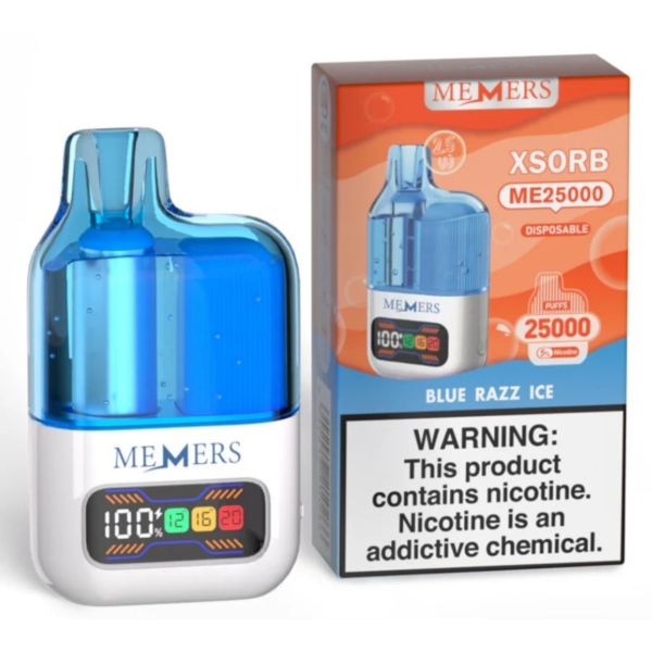 Best Deal Memers Xsorb ME25,000 Puff Disposable - Blue Razz Ice