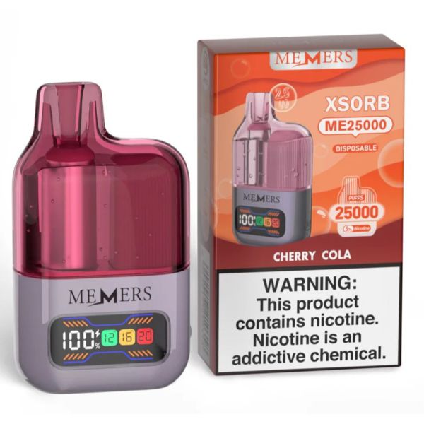 Best Deal Memers Xsorb ME25,000 Puff Disposable - Cherry Cola