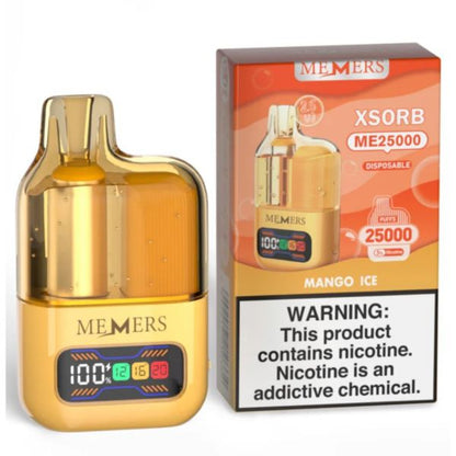 Best Deal Memers Xsorb ME25,000 Puff Disposable - Mango Ice