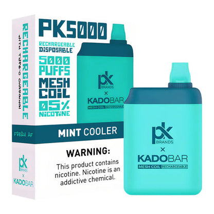 Best Deal Pod King x Kado Bar PK5000 Disposable Vape 13mL Mint Cooler