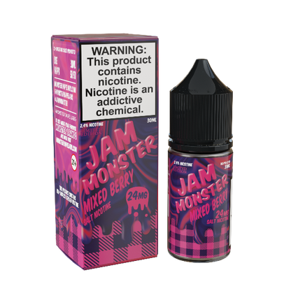 Best Deal Jam Monster Salts 30ML Vape Juice Mixed Berry