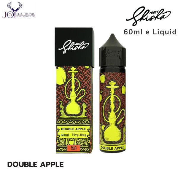 Nasty Worldwide Shisha - Double Apple - 60mL