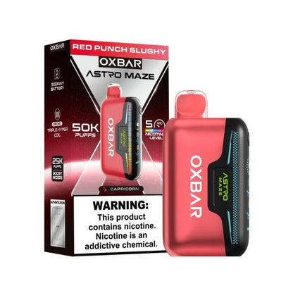 Best Deal OXBAR Astro Maze 50,000 Puffs Disposable Vape - Red Punch Slushy