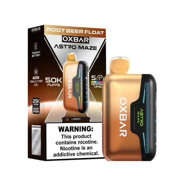 Best Deal OXBAR Astro Maze 50,000 Puffs Disposable Vape - Root Beer Float