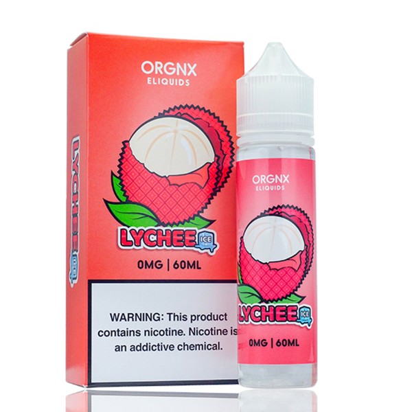 ORGNX Series Vape Juice 60mL Lychee ice