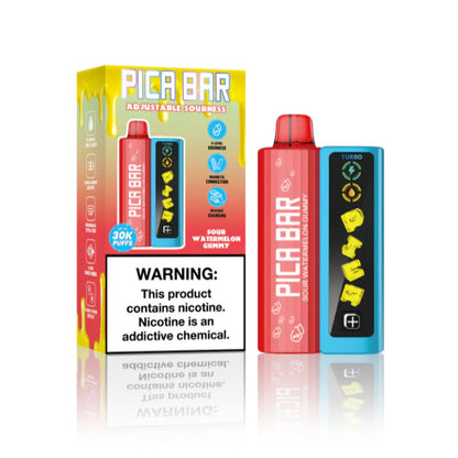 PICA BAR Tuning Adjustable Cool 30K Disposable Kit Sour Watermelon Gummy