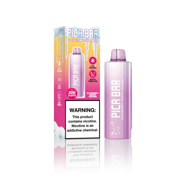Best Deal PICA BAR Tuning 30,000 Puffs Disposable Pod - Raspberry Grape Mango