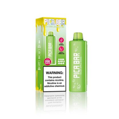 Best Deal PICA BAR Tuning 30,000 Puffs Disposable Pod - Sour Apple Soda