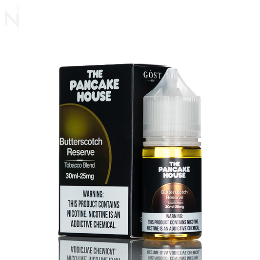Pancake House Salt Nic - Butterscotch Reserve - 30ml