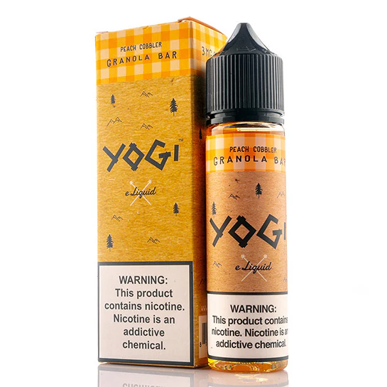 Best Deal Yogi 60mL Vape Juice - Peach Cobbler