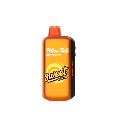Best Deal Pillow Talk Sweet Control SC40000 Disposable Vape 20mL - Juicy Peach
