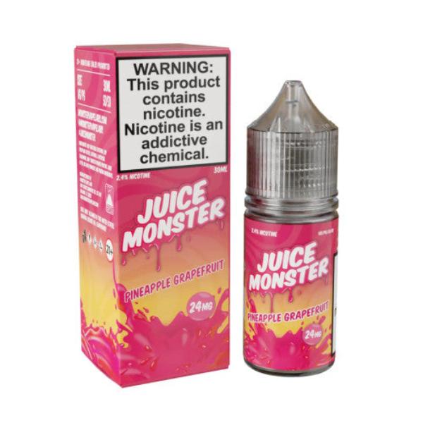 Juice Monster Salts 30mL Vape Juice Best Flavor Pineapple Grapefruit