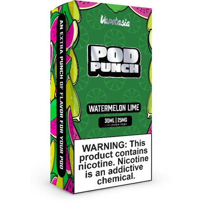 Pod Punch Vapetasia 30mL Vape Juice Best Flavor Watermelon Lime