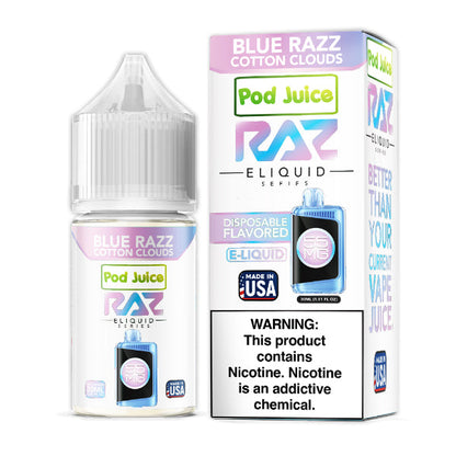 Pod Juice + RAZ Disposables Collab Salt E-Liquid 30mL