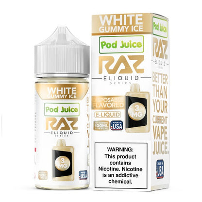 Pod Juice + RAZ Disposables Collab Freebase E-Liquid 100mL