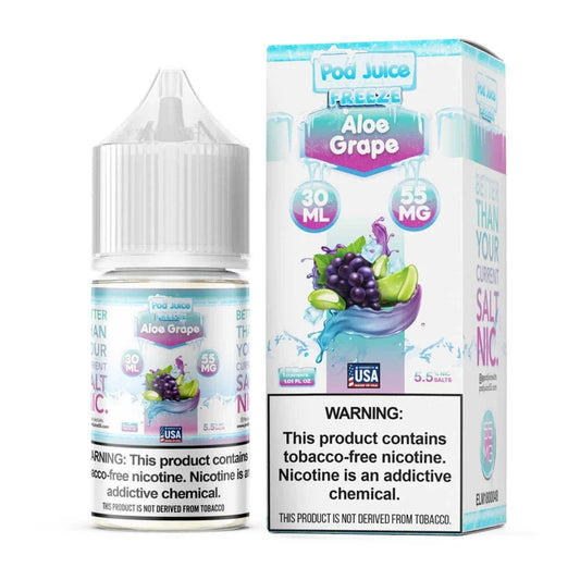 Pod Juice Salt - Aloe Grape Freeze - 30ml