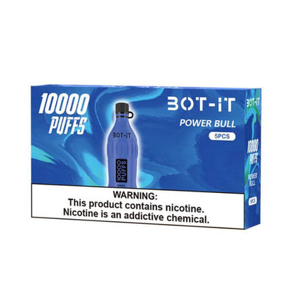 BOT-IT 10000 Puffs Vape 19mL 5 Pack