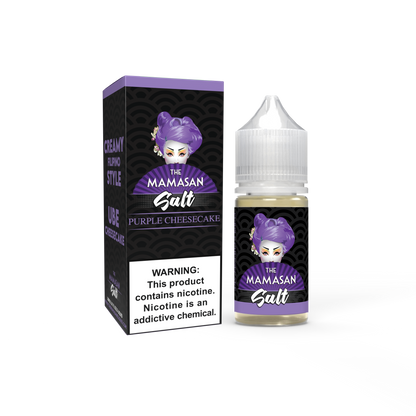 The Mamasan Salt 30ML Vape Juice Best Flavor Purple Cheesecake Salt
