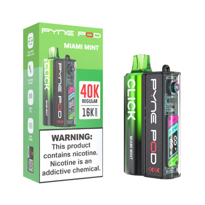 Pyne Pod Click 40,000 Puffs Disposable Kit
