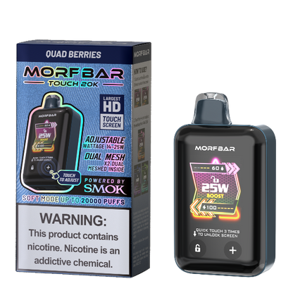 Best Deal SMOK Morf Bar Touch 20000 Puffs Disposable Vape 18mL - Quad Berries
