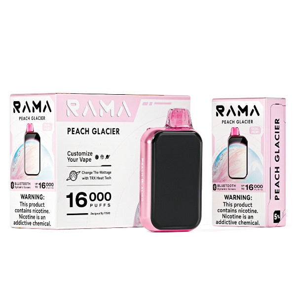 Best Deal Yovo Rama 16000 Puffs Disposable 50mg - Peach Glacier