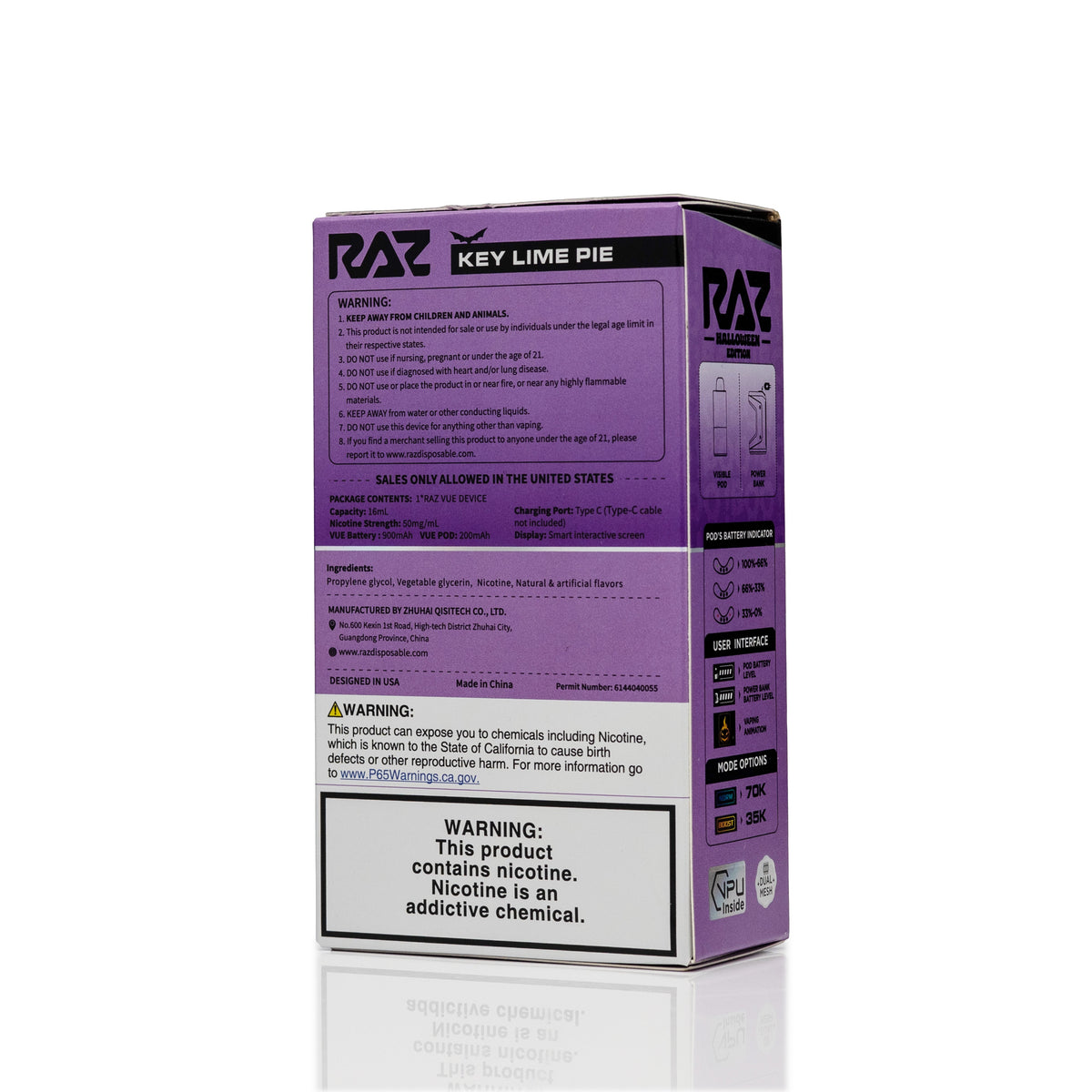 RAZ VUE 70K Disposable Kit Halloween Edition