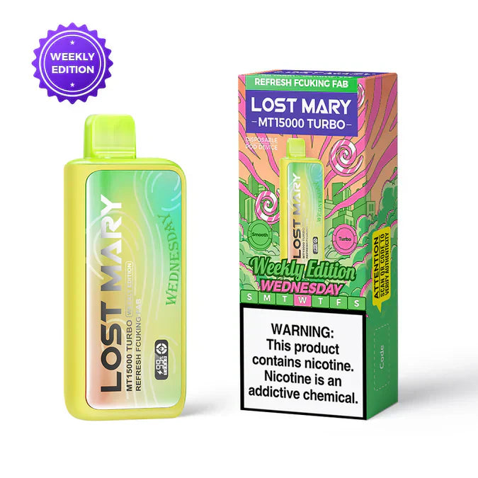 Lost Mary MT15000 Turbo 15000 Puffs Rechargeable Vape 16mL