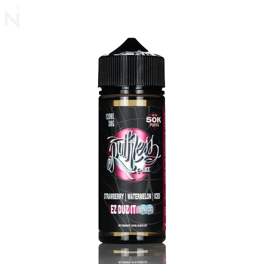 Ruthless Original E-Liquid - EZ Duz It On Ice - 120mL