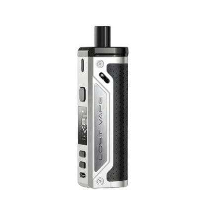 Best Deal Lost Vape Thelema Pod Kit 80w - SS/Grain Leather