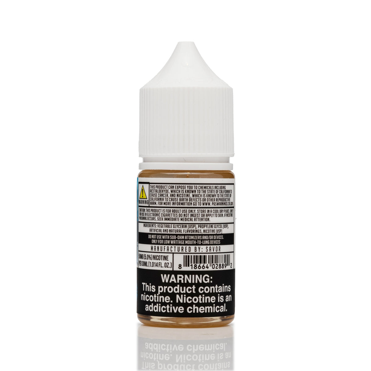 Savor E-Liquid Blue Razz Ice Salt Nic - 30ml