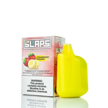 Slaps disposable Strawberry Banana vape 4500 puffs