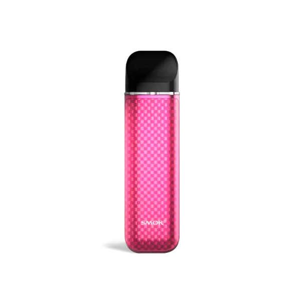 Best Deal SMOK Novo 3 Pod System Kit 25w - Purple Red Carbon Fiber