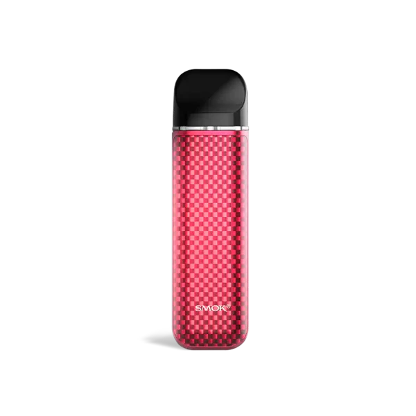 Best Deal SMOK Novo 3 Pod System Kit 25w - Red Carbon Fiber